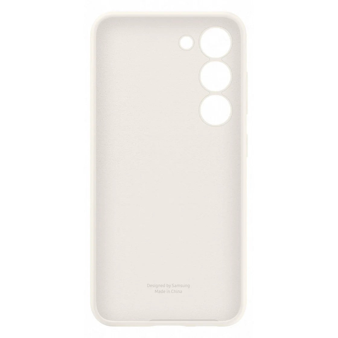 Samsung Silicone Cover for Galaxy S23 - Cream