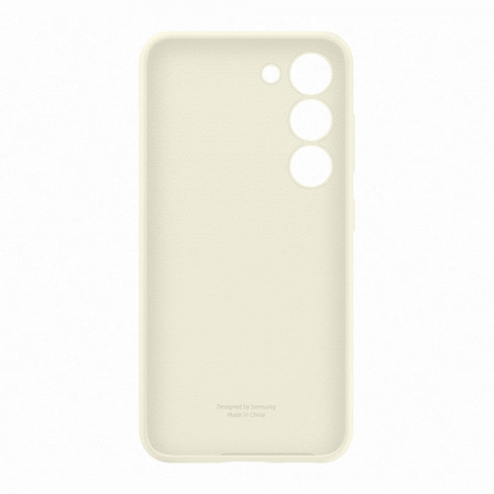 Samsung Silicone Cover for Galaxy S23 - Cream