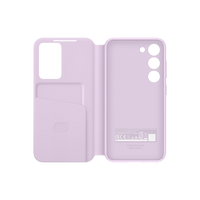 Thumbnail for Samsung Smart Clear View Wallet Case for Galaxy S23 - Lavender