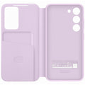 Samsung Smart Clear View Wallet Case for Galaxy S23 - Lavender