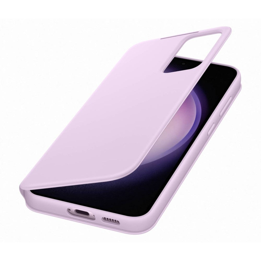 Samsung Clear View Wallet Case for Galaxy S23+ - Lilac
