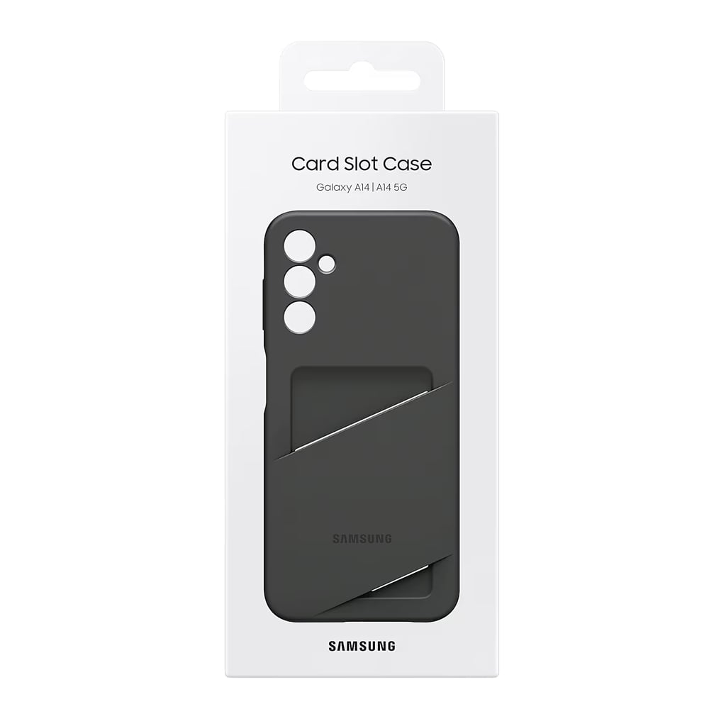 Samsung Card Slot Case for Galaxy A14 4G / 5G - Black