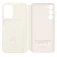 Thumbnail for Samsung Clear View Wallet Case for Galaxy S23+ - Cream