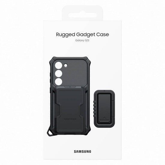 Samsung Rugged Gadget Case for Galaxy S23 - Black