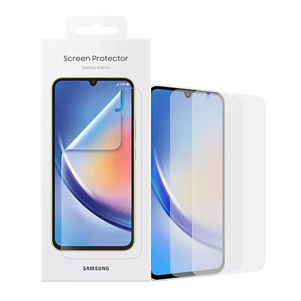 Samsung Screen Protector for Galaxy A34 - Transparent