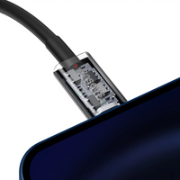 Thumbnail for Baseus Superior Series USB-C to Lightning 20W Fast Charging Cable Cord 2M - Black