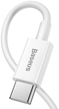 Thumbnail for Baseus Superior Series USB-C to Lightning 20W Fast Charging Cable  Cord 2M - White