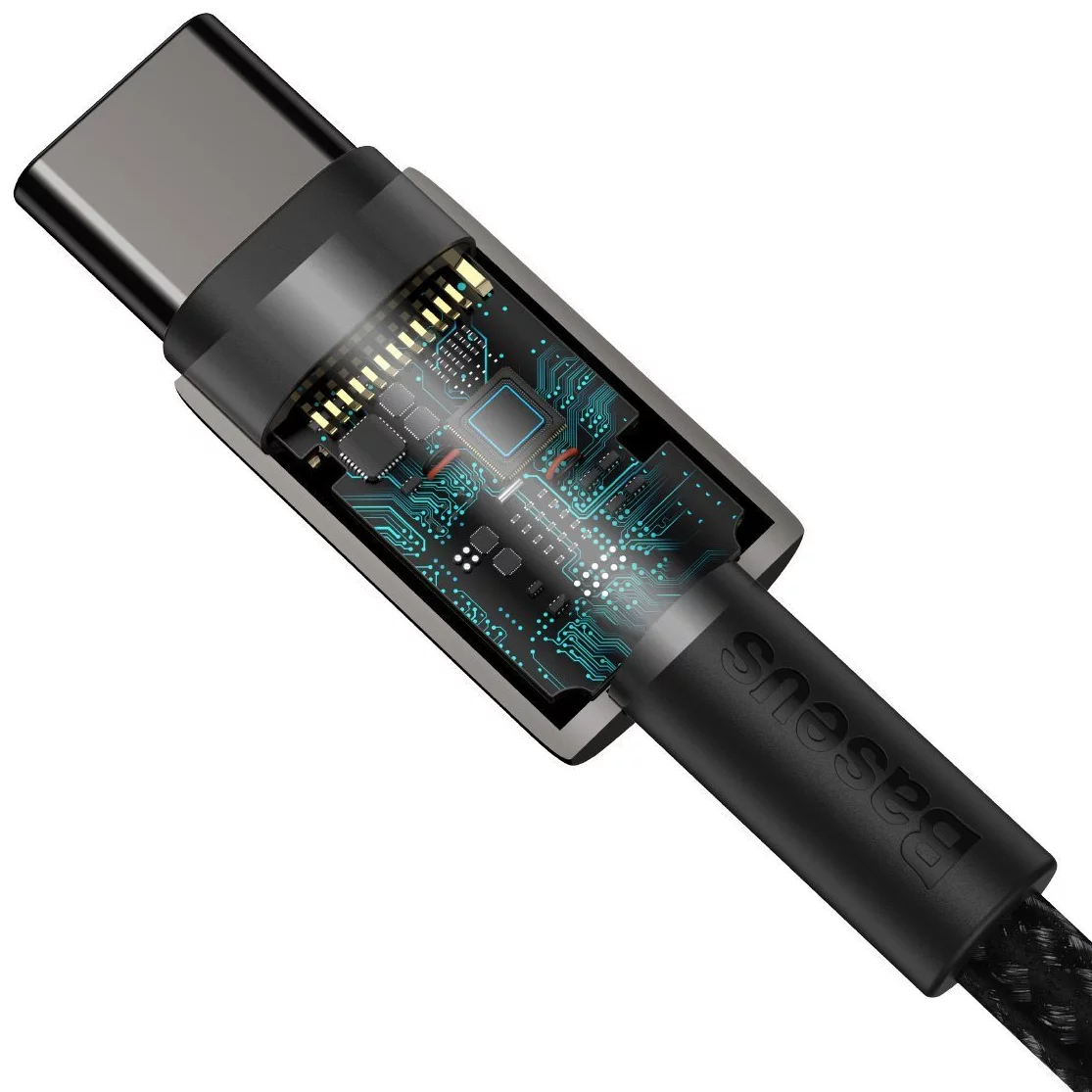 Baseus Tungsten Gold Fast Charging Data Cable USB-C to USB-C 100W - 2 Metre