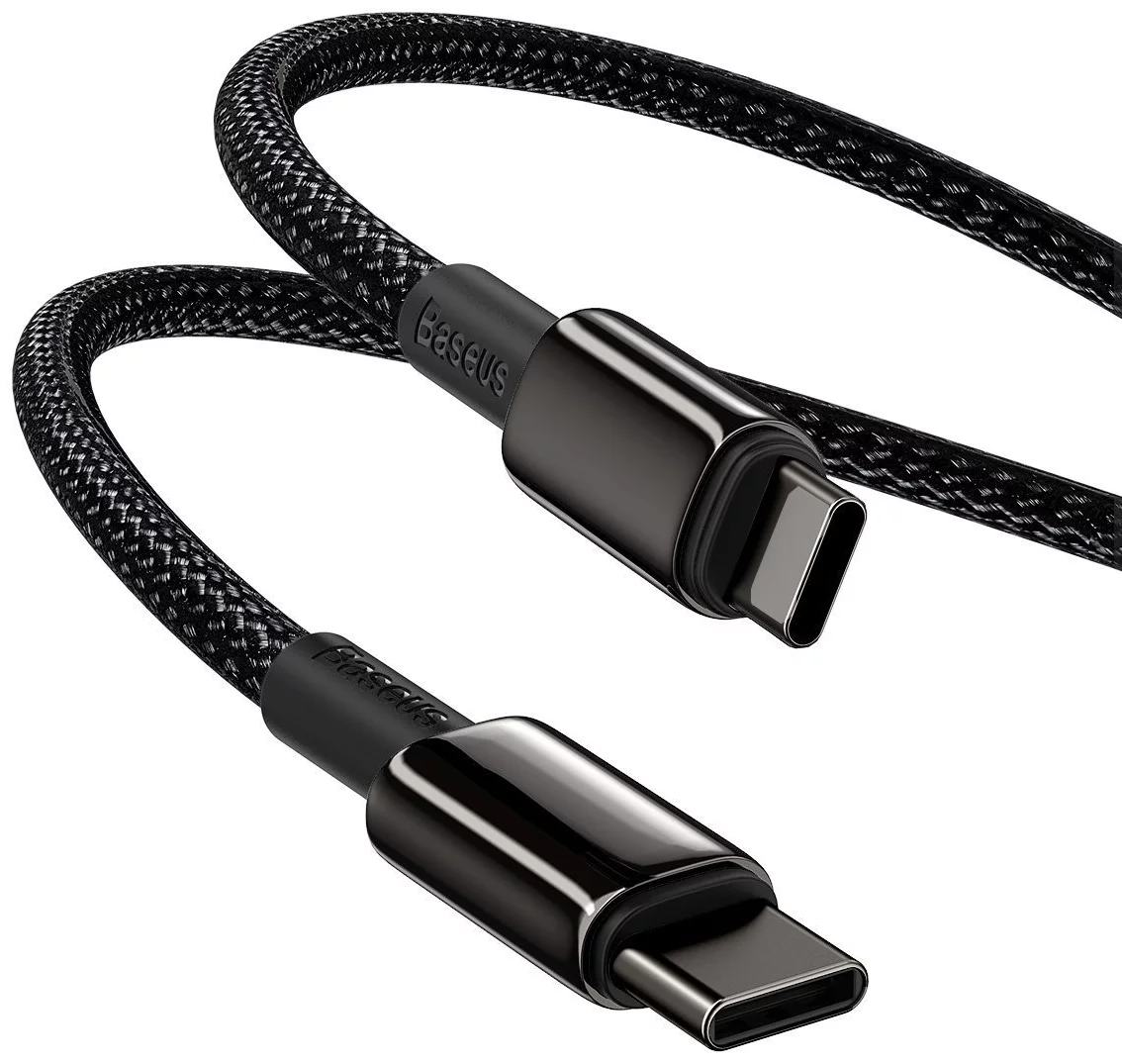 Baseus Tungsten Gold Fast Charging Data Cable USB-C to USB-C 100W - 2 Metre