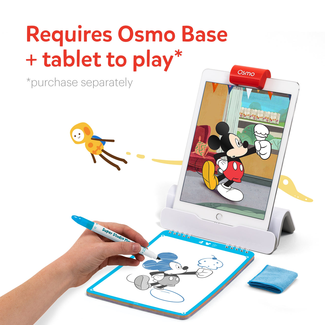Osmo Super Studio Mickey Mouse & Friends Drawing Game for Ages 5-11