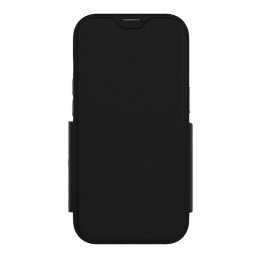 EFM Monaco Case Armour with ELeather and D3O 5G Signal Plus Technology For iPhone 14 Plus (6.7") - Black / Space Grey