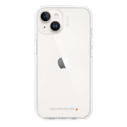 EFM Aspen Pure Case Armour with D3O Crystalex For iPhone 13 (6.1")/iPhone 14 (6.1") - Clear