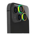 EFM Camera Lens Armour For iPhone 14 (6.1")/iPhone 14 Plus (6.7") - Rainbow