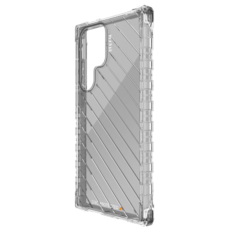 EFM Dakar Case Armour with D3O Crystalex for Samsung Galaxy S23 Ultra - Smoke Black