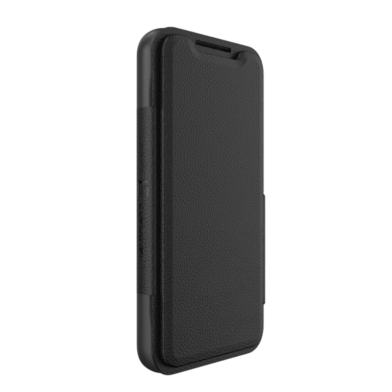 EFM Monaco Case Armour ELeather & D3O 5G Plus Samsung Galaxy S23+ -  Black Grey