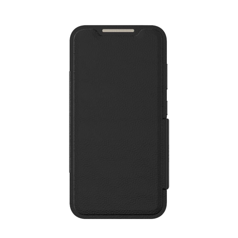 EFM Monaco Case Armour ELeather & D3O 5G Plus Samsung Galaxy S23+ -  Black Grey