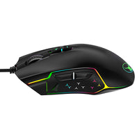 Thumbnail for Bonelk X-814 Gaming Wired RGB LED 8D Mouse, 1000 to 5000CPI - Black