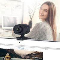 Thumbnail for Bonelk USB Webcam, Clip On, 720p - Black