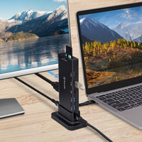 Thumbnail for Bonelk Desktop Series 14 in 1 USB-C Multiport Hub - Black
