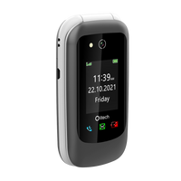 Thumbnail for Olitech Easy Flip2 4G Seniors Phone Big Buttons GPS Location - Black/White