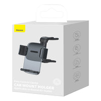 Thumbnail for Baseus Clamp Vehicle Car mount for Round Air Outlet  vent Holder - Black
