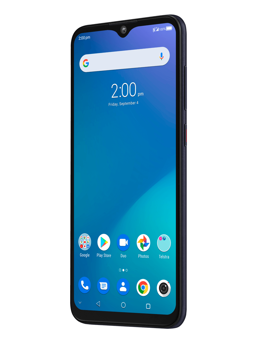 Telstra Evoke Plus 2 Black 4G 4GX 64GB Android NFC Blue Tick Mobile Phone (A7S2020)
