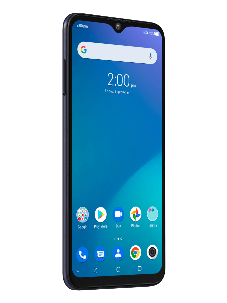 Telstra Evoke Plus 2 Black 4G 4GX 64GB Android NFC Blue Tick Mobile Phone (A7S2020)