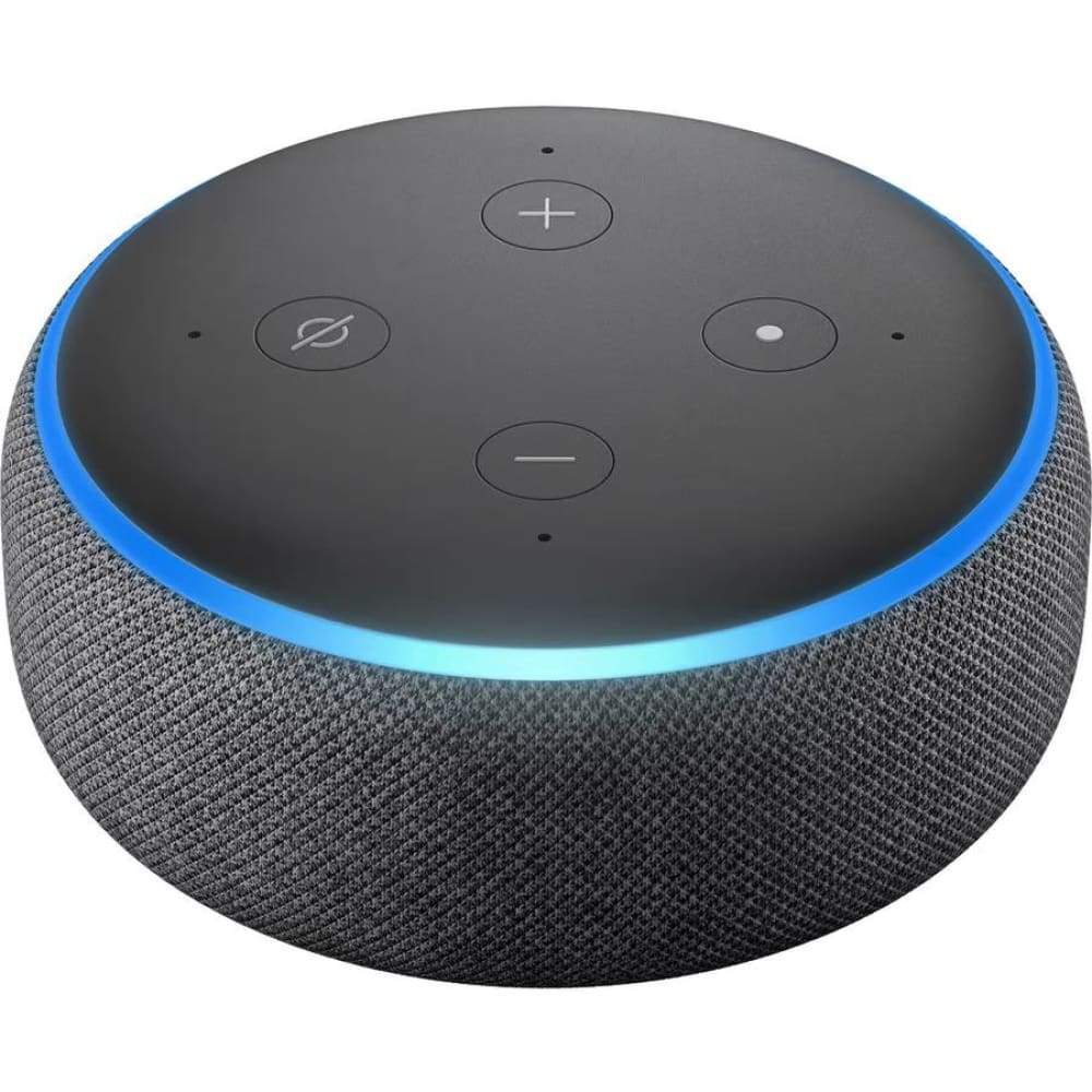 Amazon Echo Dot (3rd Gen) with Alexa - Charcoal - Accessories