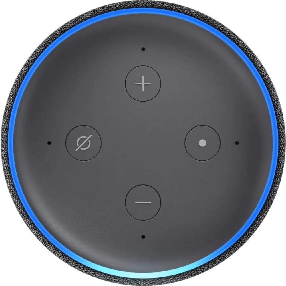 Amazon Echo Dot (3rd Gen) with Alexa - Charcoal - Accessories