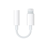 Thumbnail for Apple Lightning to 3.5mm Headphone Jack Adapter - White - Accessories