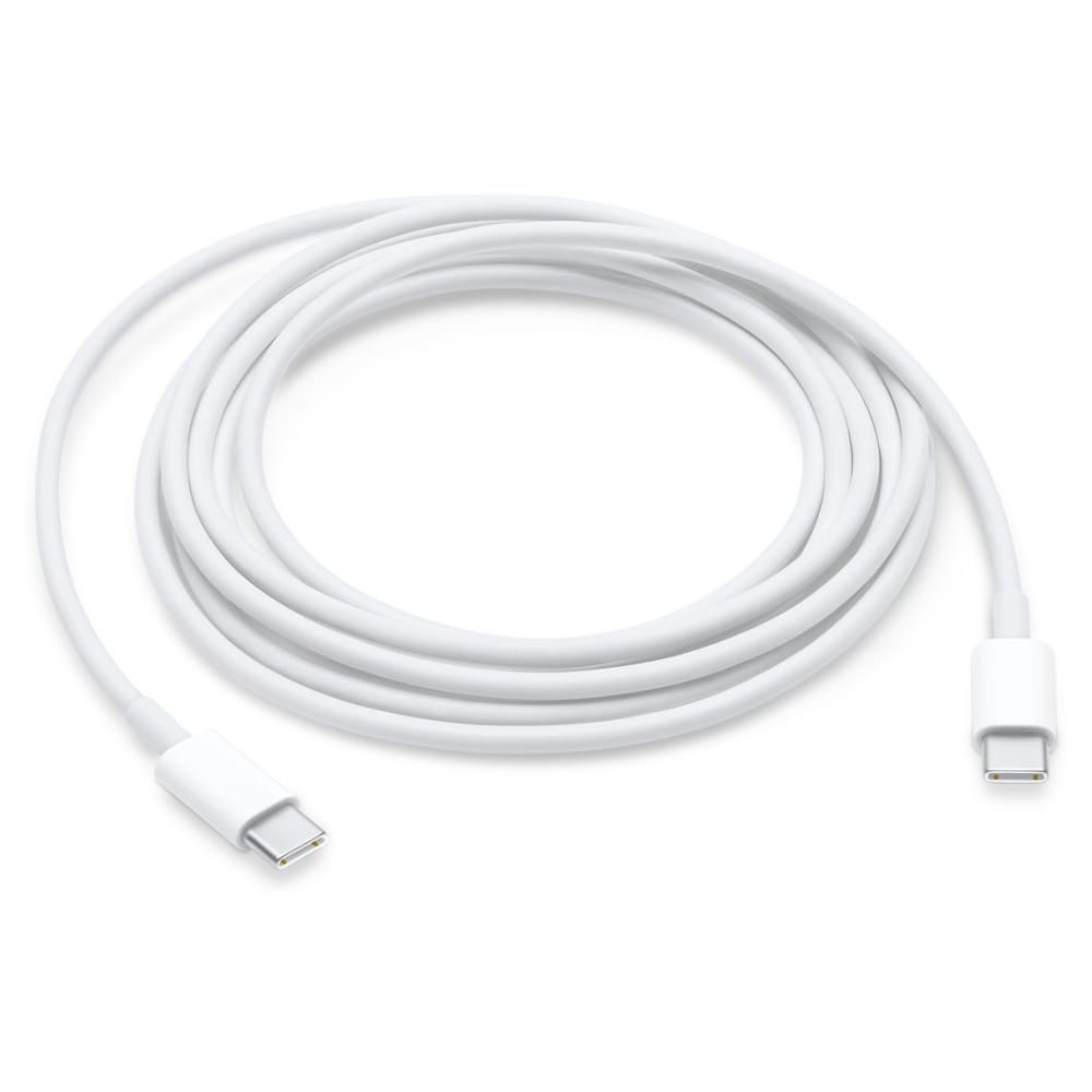 Apple Original USB Type-C to USB Type-C Data Charger Cable 2m - White - Accessories