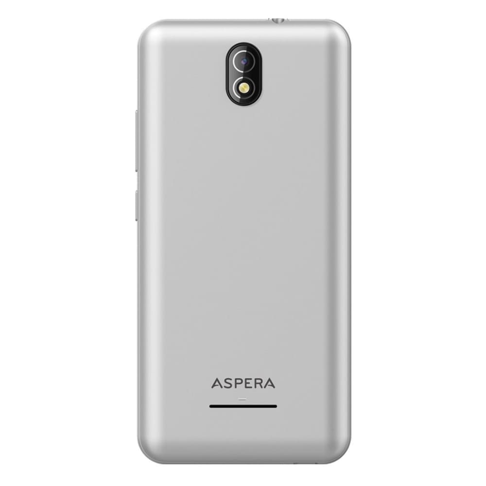 Aspera Jazz 2 (Dual Sim 4G/4G 8GB) - White/Silver - Mobiles