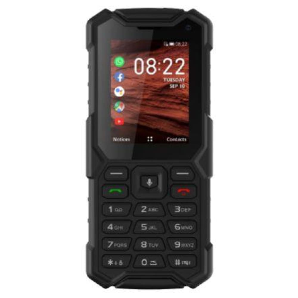 Aspera R40 4G Rugged Candybar Handset (R40BLK) - Black - Mobiles