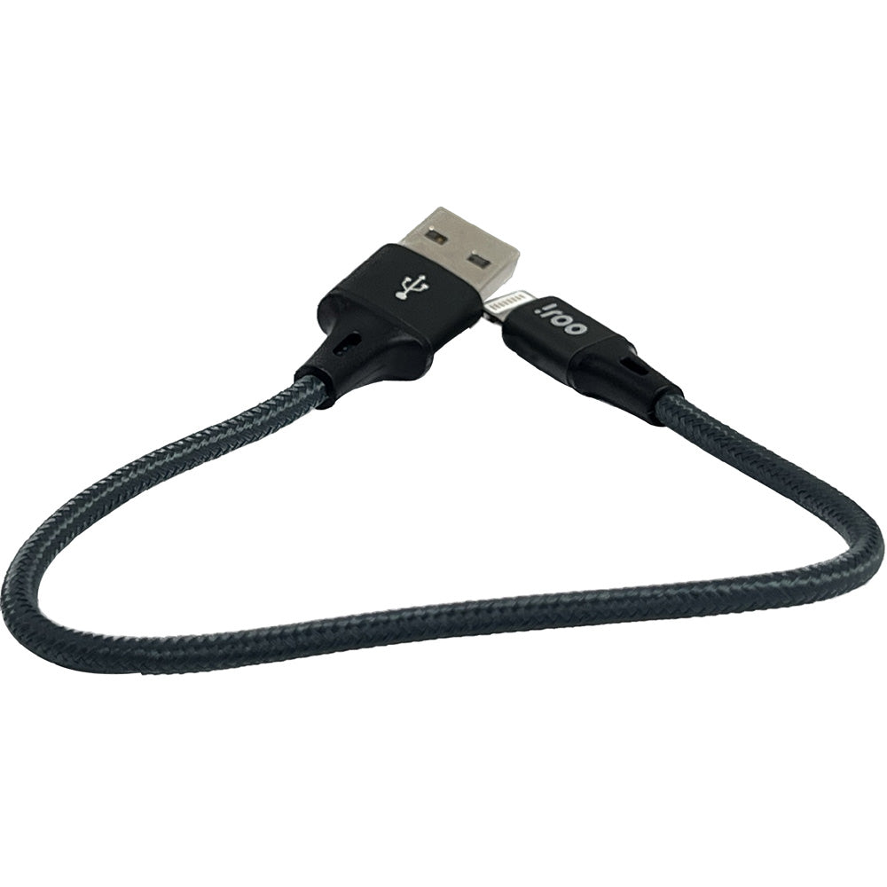 iRoo Short 25CM Fast Charging USB A to iPhone/iPad - Green
