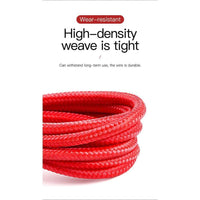 Thumbnail for Baseus USB-A To Lightning Cafule Tough Cable 2Meter - Gray - Accessories