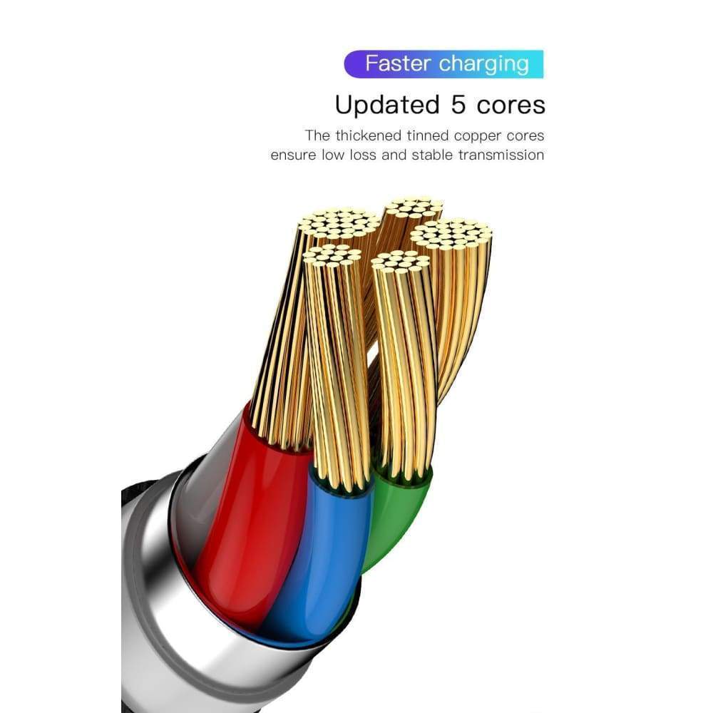 Baseus USB-C To USB-C Cafule Tough Cable 200cm - Gray - Accessories