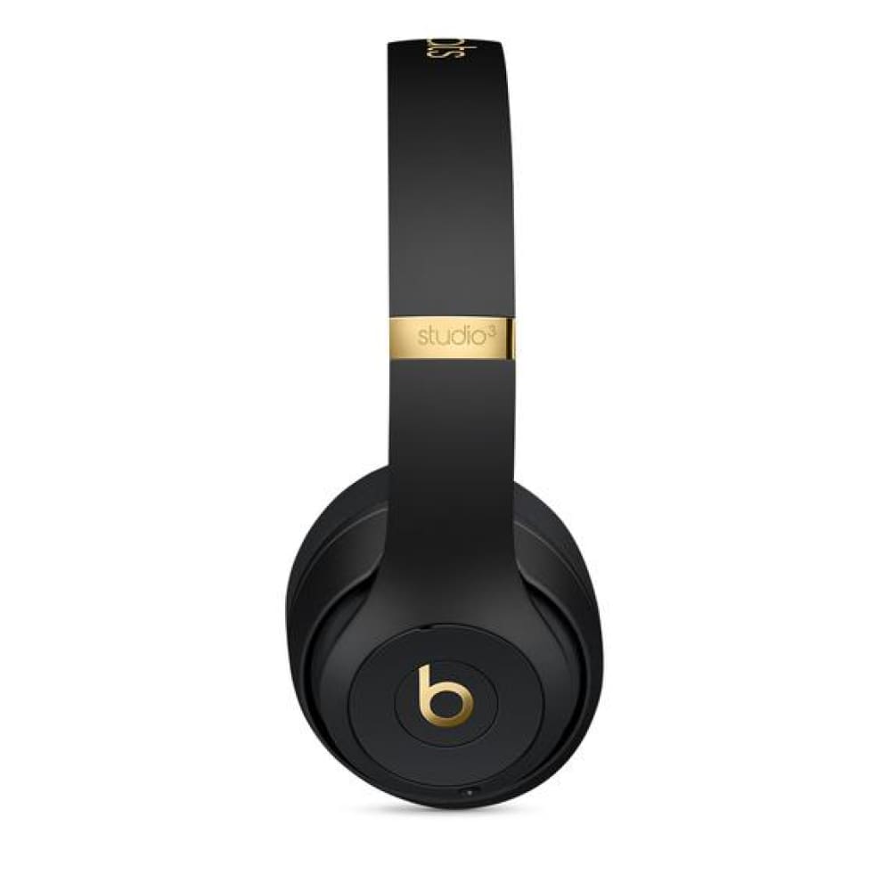 Beats Studio3 Wireless Over-Ear ANC Headphones (Skyline Collection) - Midnight Black - Audio