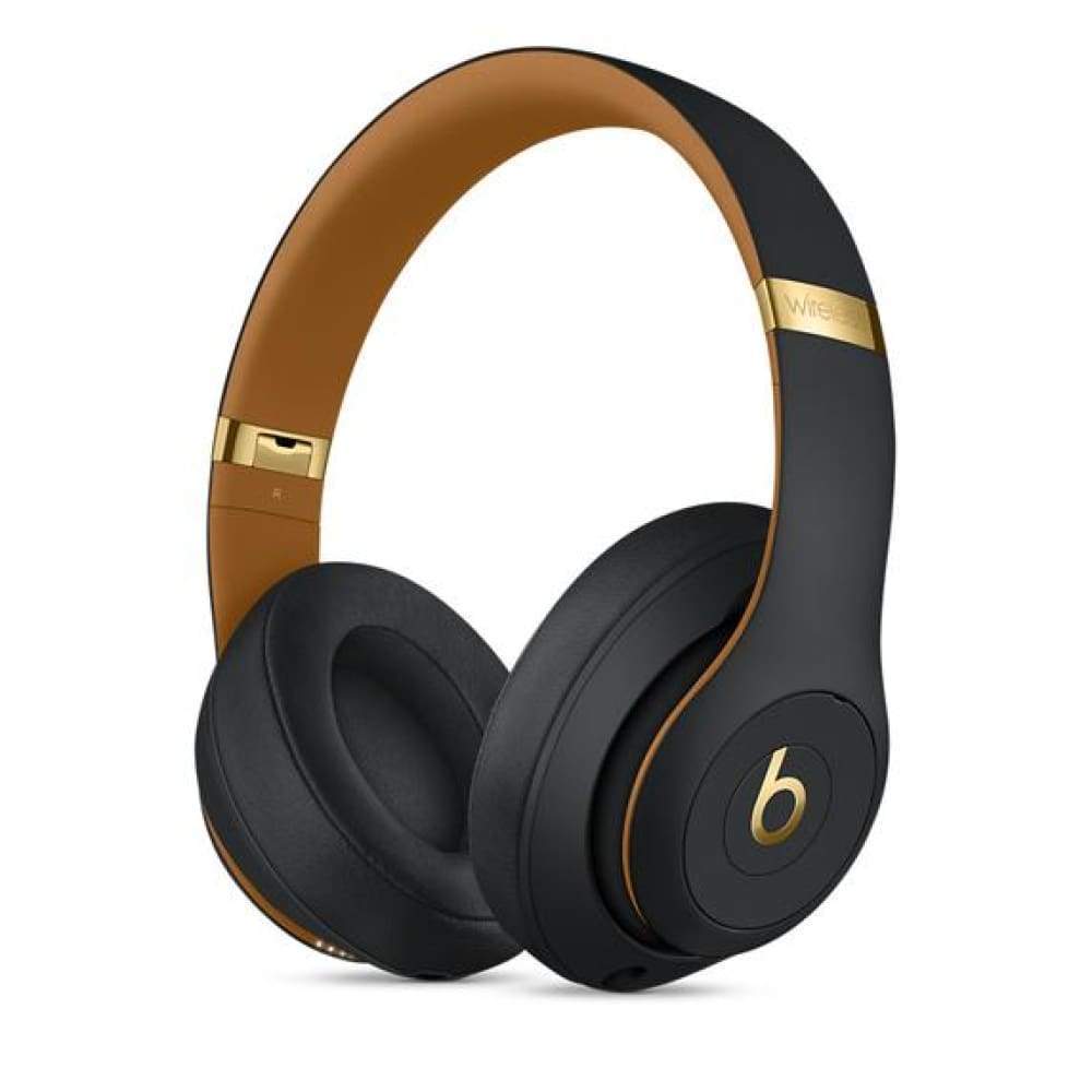 Beats Studio3 Wireless Over-Ear ANC Headphones (Skyline Collection) - Midnight Black - Audio