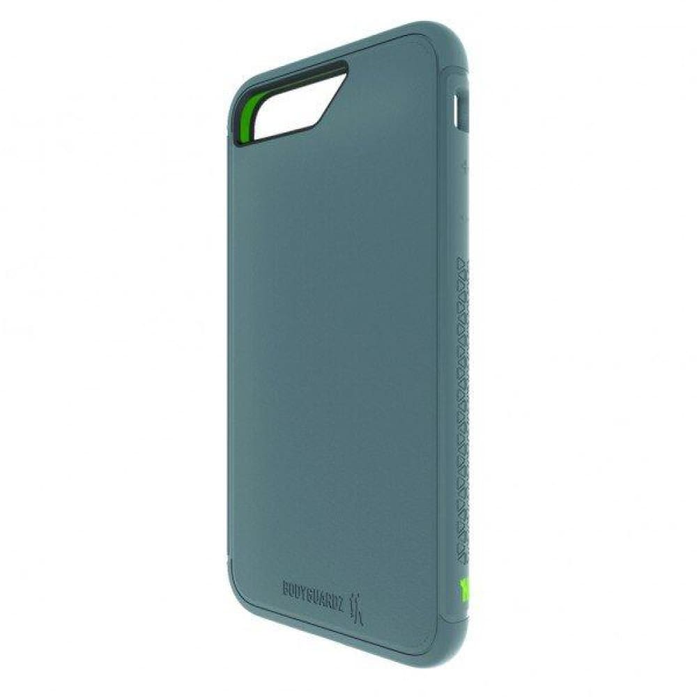 BodyGuardz Shock Case w Unequal Technology for iPhone 7 Plus Grey/Green - Accessories