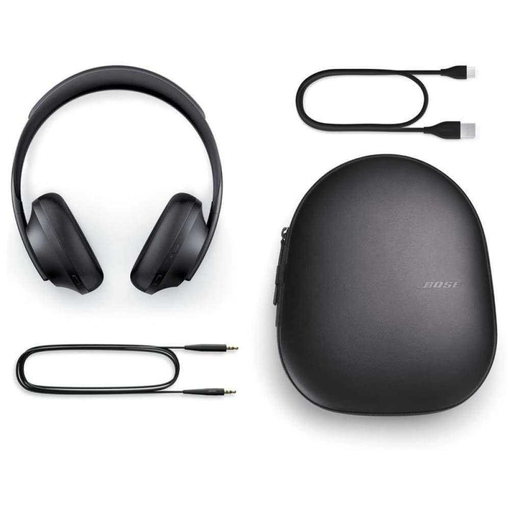 Bose Noise Cancelling Over-Ear Headphones 700 (Black) - Accessories