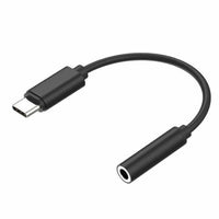 Thumbnail for Bulk Pack Samsung Headset Adaptor - USB-C to 3.5mm - Black - Accessories