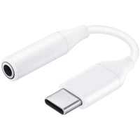 Thumbnail for Bulk Pack Samsung Headset Adaptor - USB-C to 3.5mm - White - Accessories