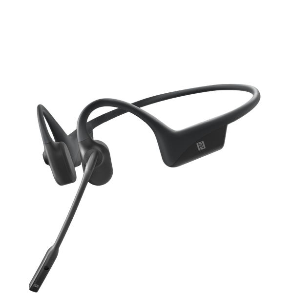 Shokz OpenComm Bone Conduction Stereo Bluetooth Headset - Black