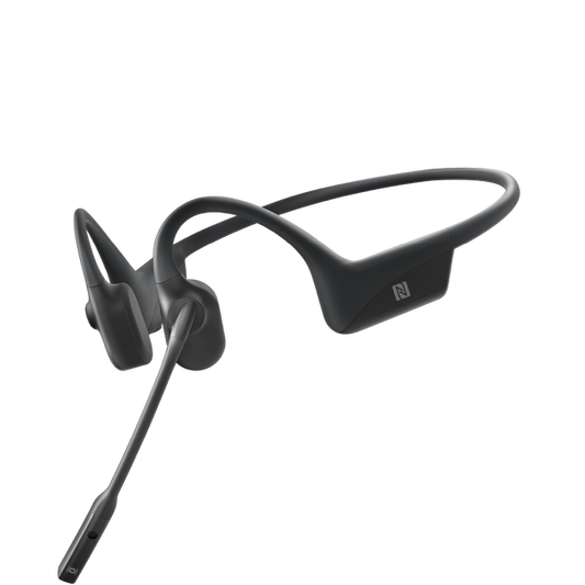 Shokz OpenComm Bone Conduction Stereo Bluetooth Headset - Black