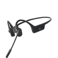Thumbnail for Shokz OpenComm Bone Conduction Stereo Bluetooth Headset - Black