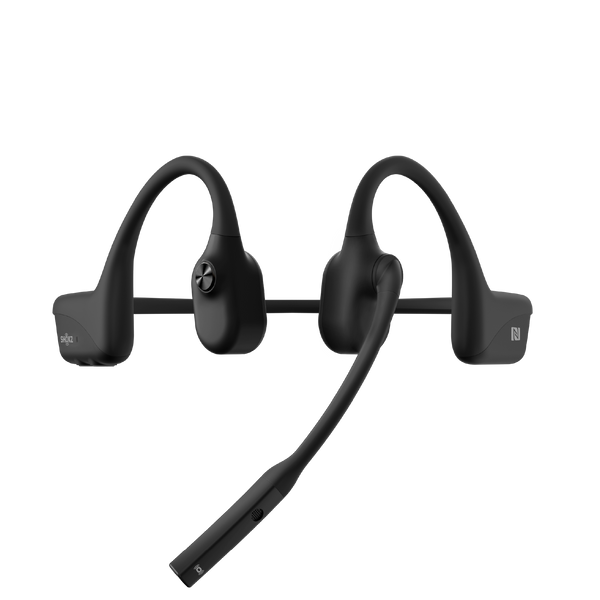 Shokz OpenComm UC Bone Conduction Stereo Bluetooth Headset with Microphone - Black