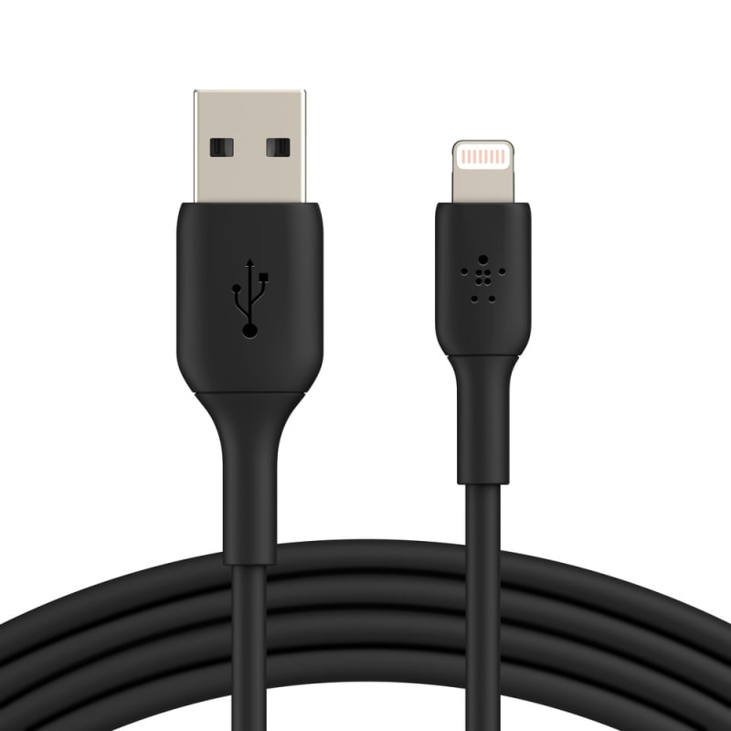 Belkin BoostCharge Lightning to USB-A 3M Cable - Black