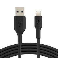 Thumbnail for Belkin BoostCharge Lightning to USB-A 3M Cable - Black