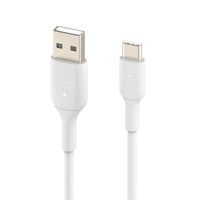 Thumbnail for Belkin BoostCharge USB-A to USB-C 1M Cable Universally - White