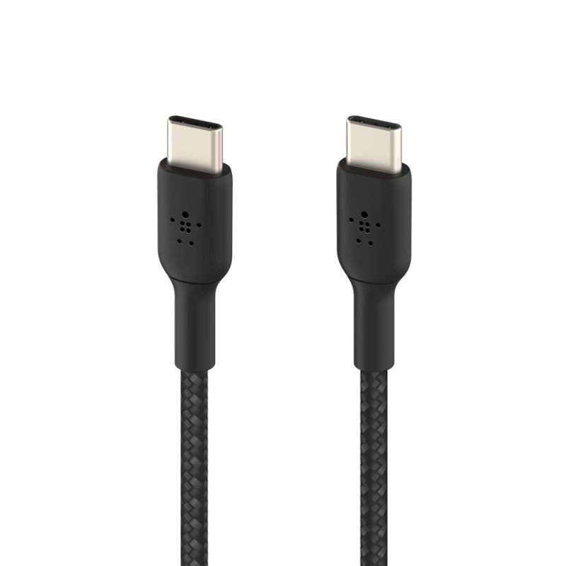 Belkin BoostCharge USB-C to USB-C Braided 1M Cable - Black